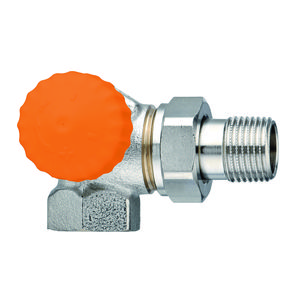 Heimeier Eclipse 1/2 thermostaatkraan dubbel haaks links 3933-02.000
