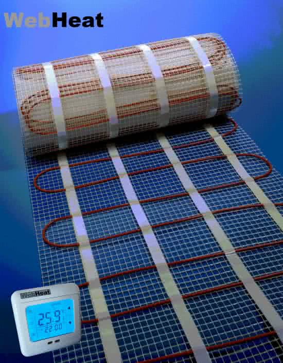 Floor Mat 2 m2 zonder thermostaat 310 Watt