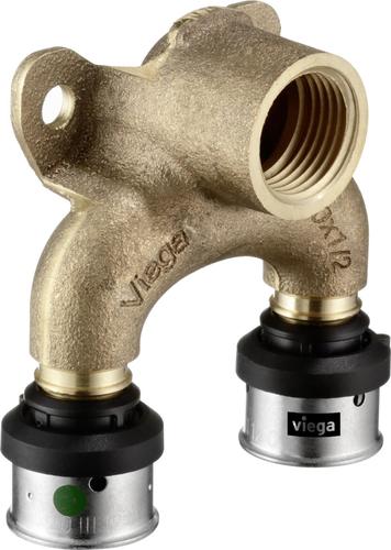 Viega Smartpress Doorstroommuurplaat 20x1/2x20 730420