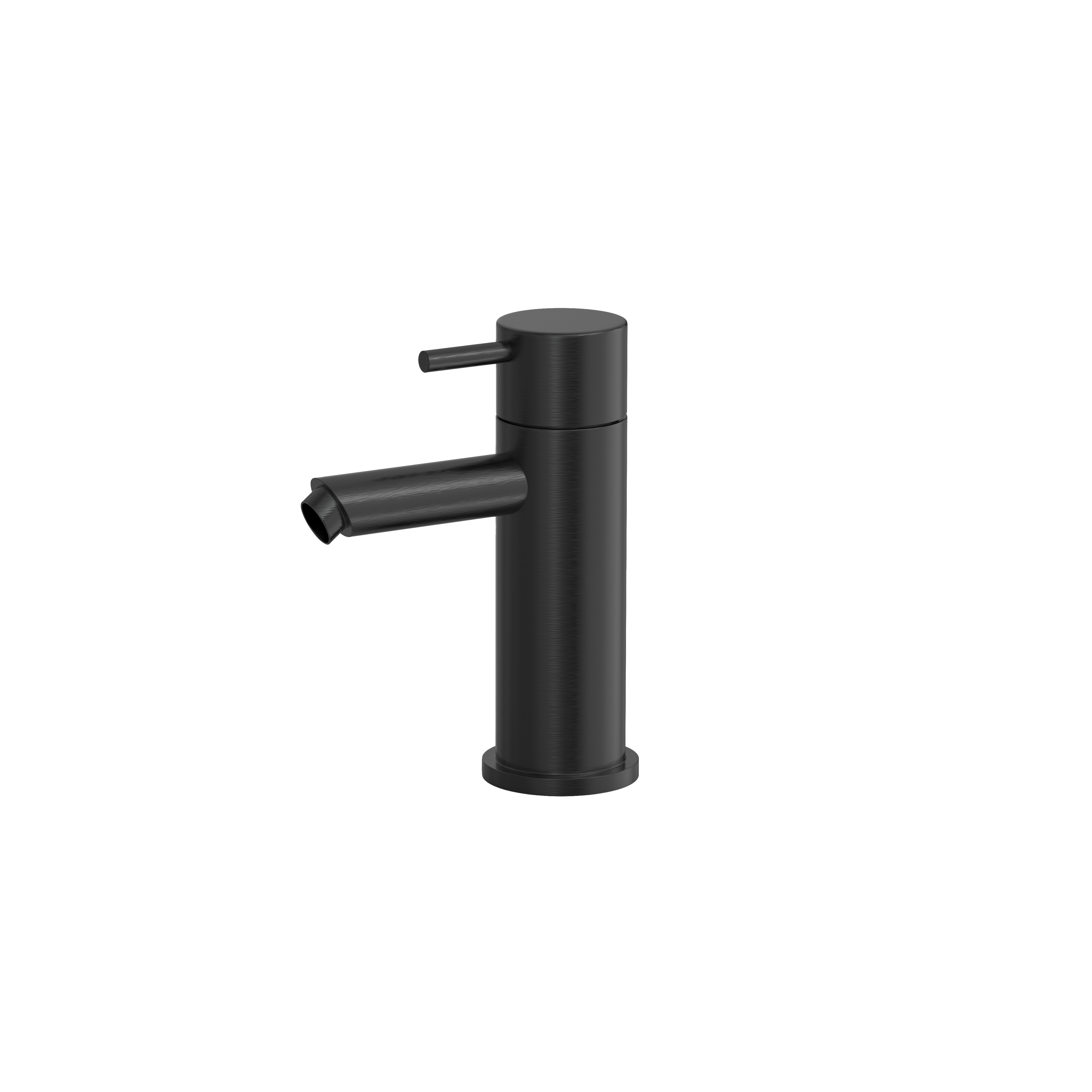 Hotbath Cobber wastafelmengkraan zonder waste CB003SMBP Geborsteld zwart PVD