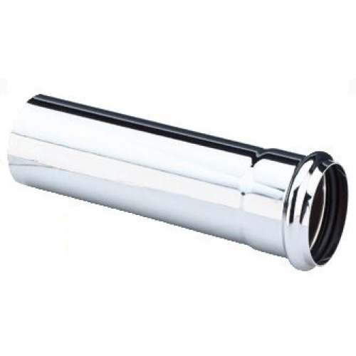 Chroom verlengbuis met O.ring 5/4 x 125 (100.130.5)