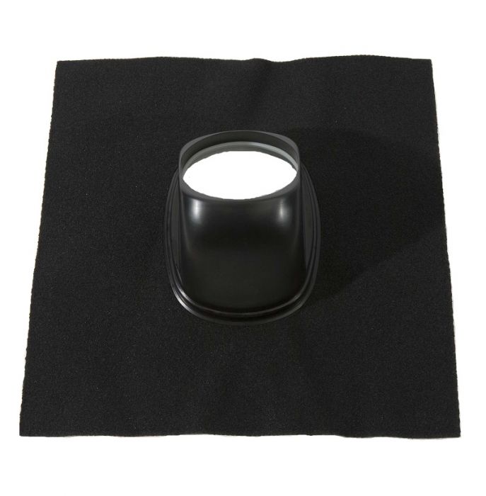 Ubbink Ubiflex doorvoerpan 131mm 25-45 kunststof zwart 0174003