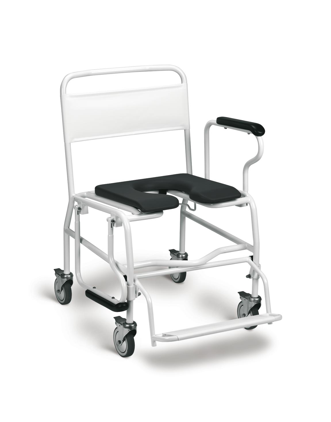 Linido douche- toiletstoel Heavy Duty LI2137521402 wit