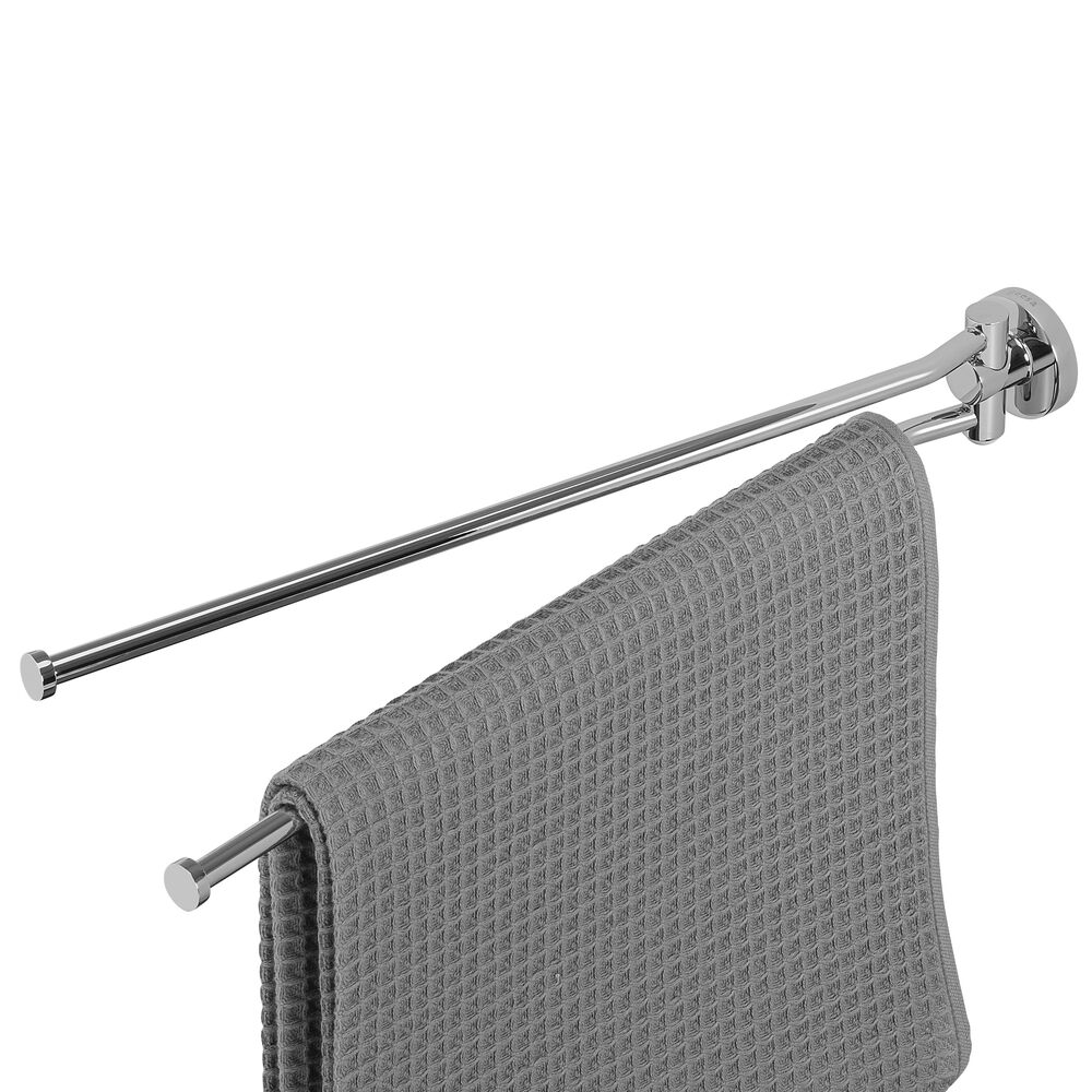 Geesa Nemox 2-lids handdoekrek 916505-02 chroom