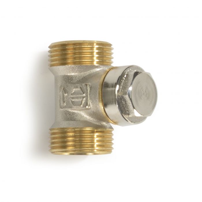 Robot enkel instelbaar voetventiel 1/2 x 3/4 euroconus