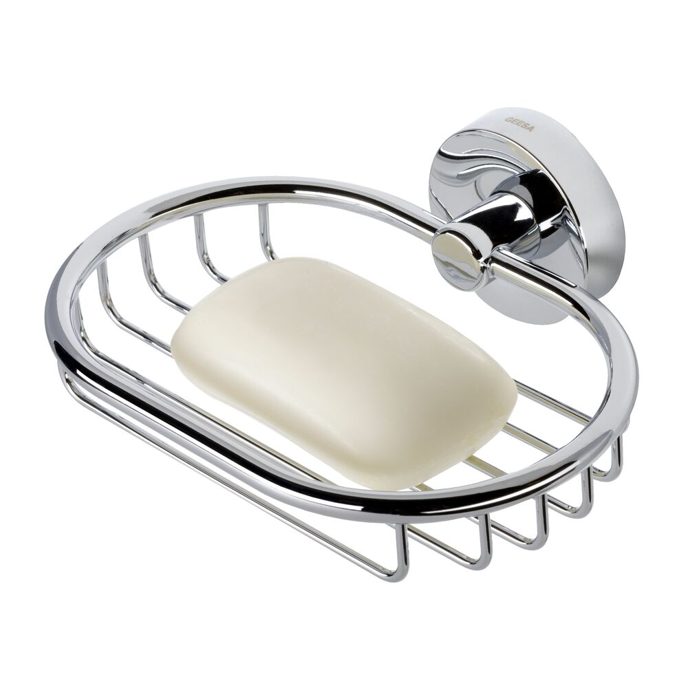 Geesa Luna spons/zeephouder 915506 chroom