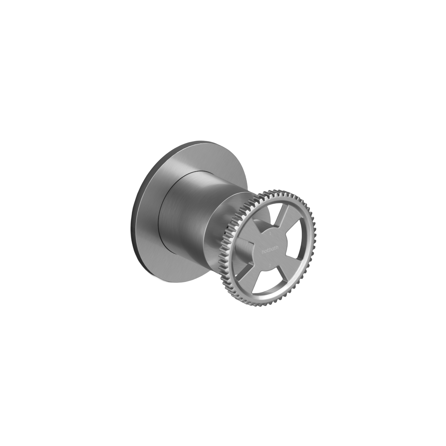 Hotbath Cobber Work inbouw 2-weg omstel CW011EXTGN Geborsteld Nikkel