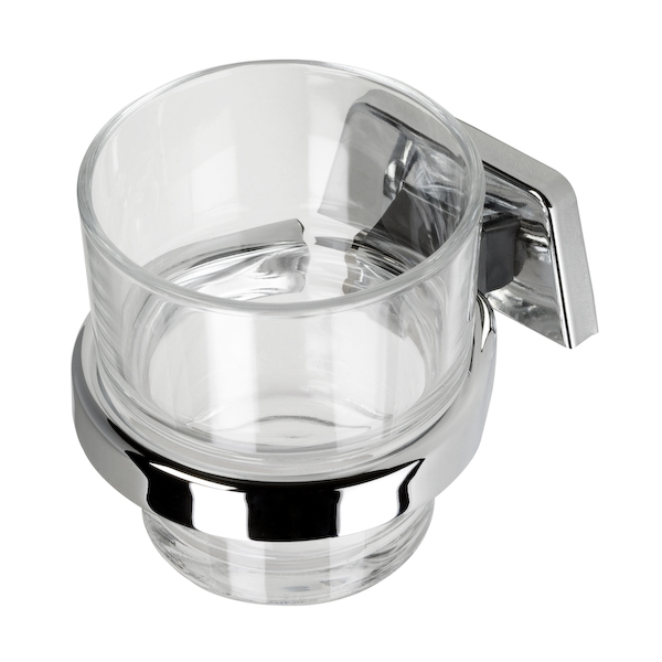 Geesa Standard bekerhouder 916138 m/witte kunststof beker