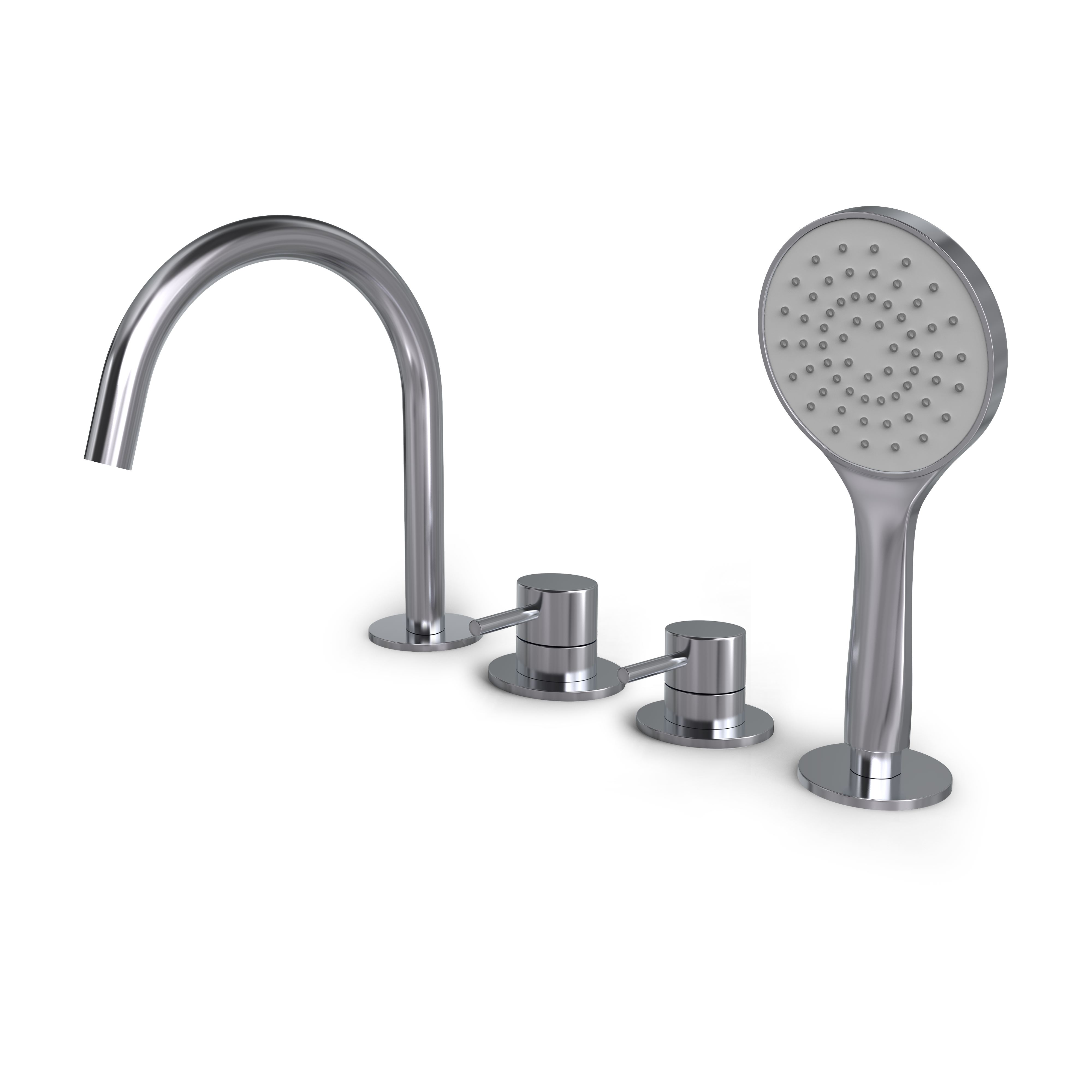 Hotbath BUDDY badrandcombinatie eenhendel mengkraan B173CR Chroom