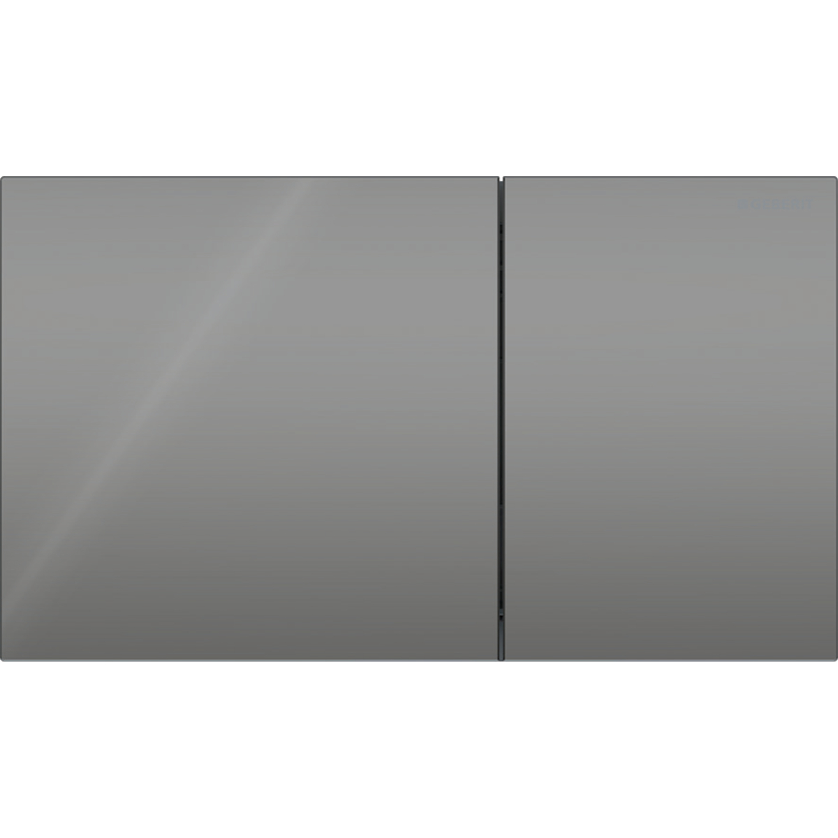 Geberit Sigma70 bedieningsplaat 2- toets square glas lava 115.622.JK.1