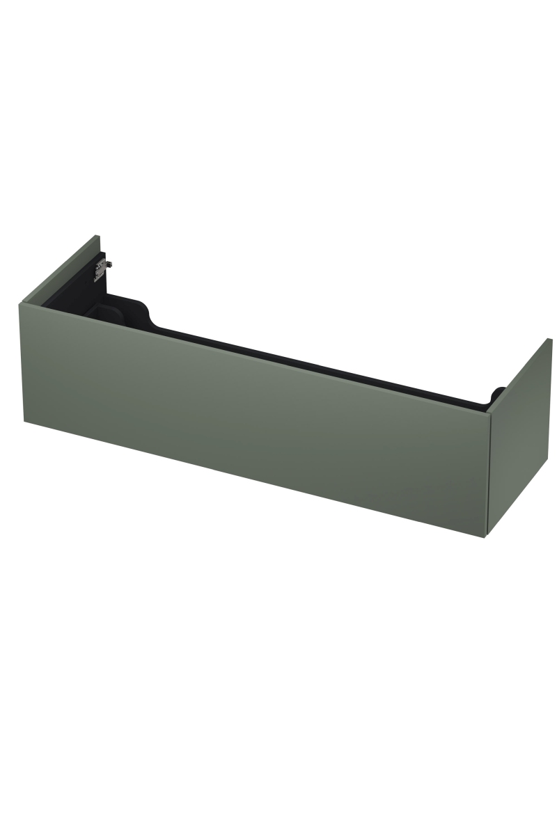 INK onderkast 1 lade push 2 open 1259823 mat beton groen H376xB1400xD450