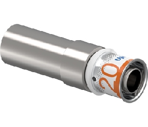 Uponor S Press Plus sok met koperovergang 20x22 CU 1070617