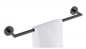 Alonzo handdoekrek mat zwart 28.8071