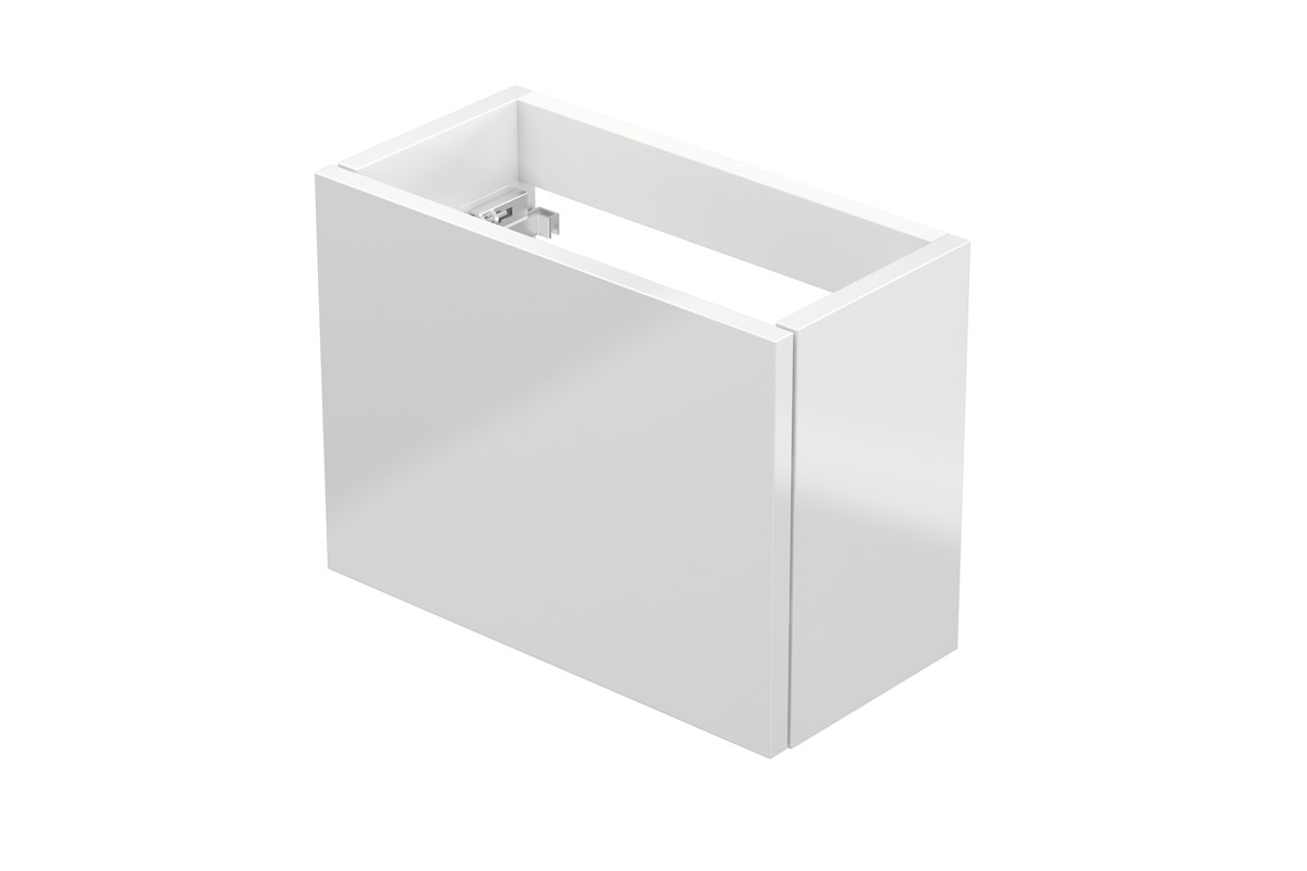 INK Versus Fontein onderk. greepl. gelakt univ. L/R draaiend 1222026 Hglans wit H270xB360xD180