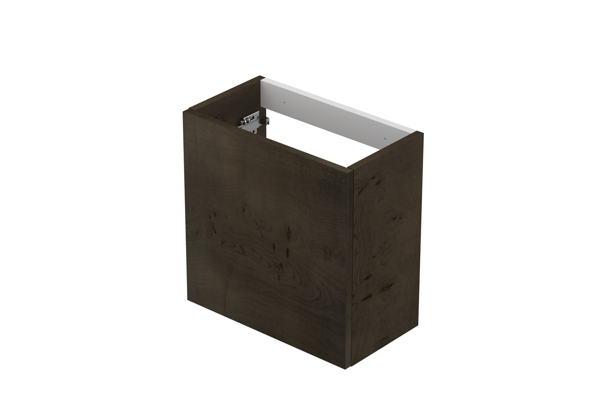 INK Contra/Enter Fontein onderk. P2O deur GL fineer universeel draaiend H400xB400xD220 Chocolate / 1222217