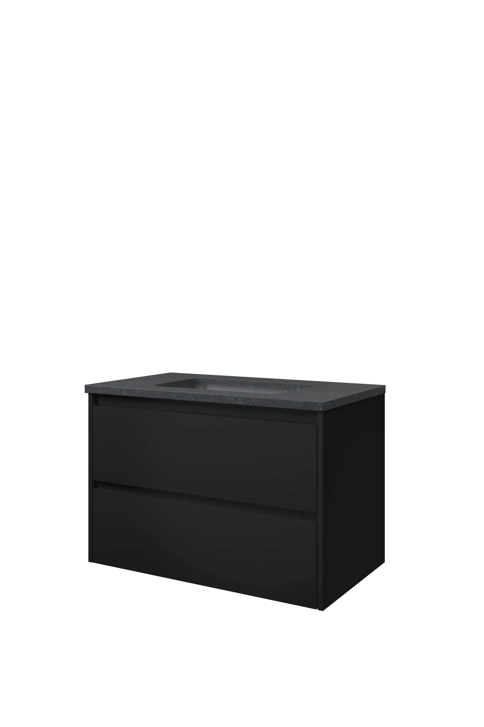 Proline set hardsteen Elegant wast. z. krgt. en onderk. sym. 1815726 Mat zwart/Blue stone H545xB800xD460