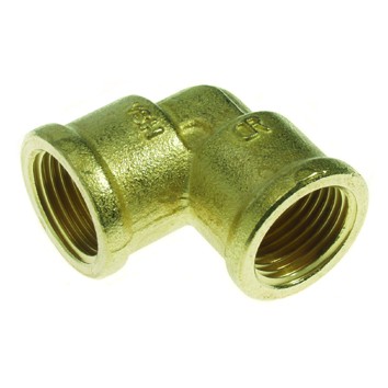 Messing Knie 3/8 2x btdr. 0412038