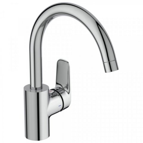 Ideal Standard Nimbus Blue keukenmengkraan met hoge uitloop F2963AA Chroom