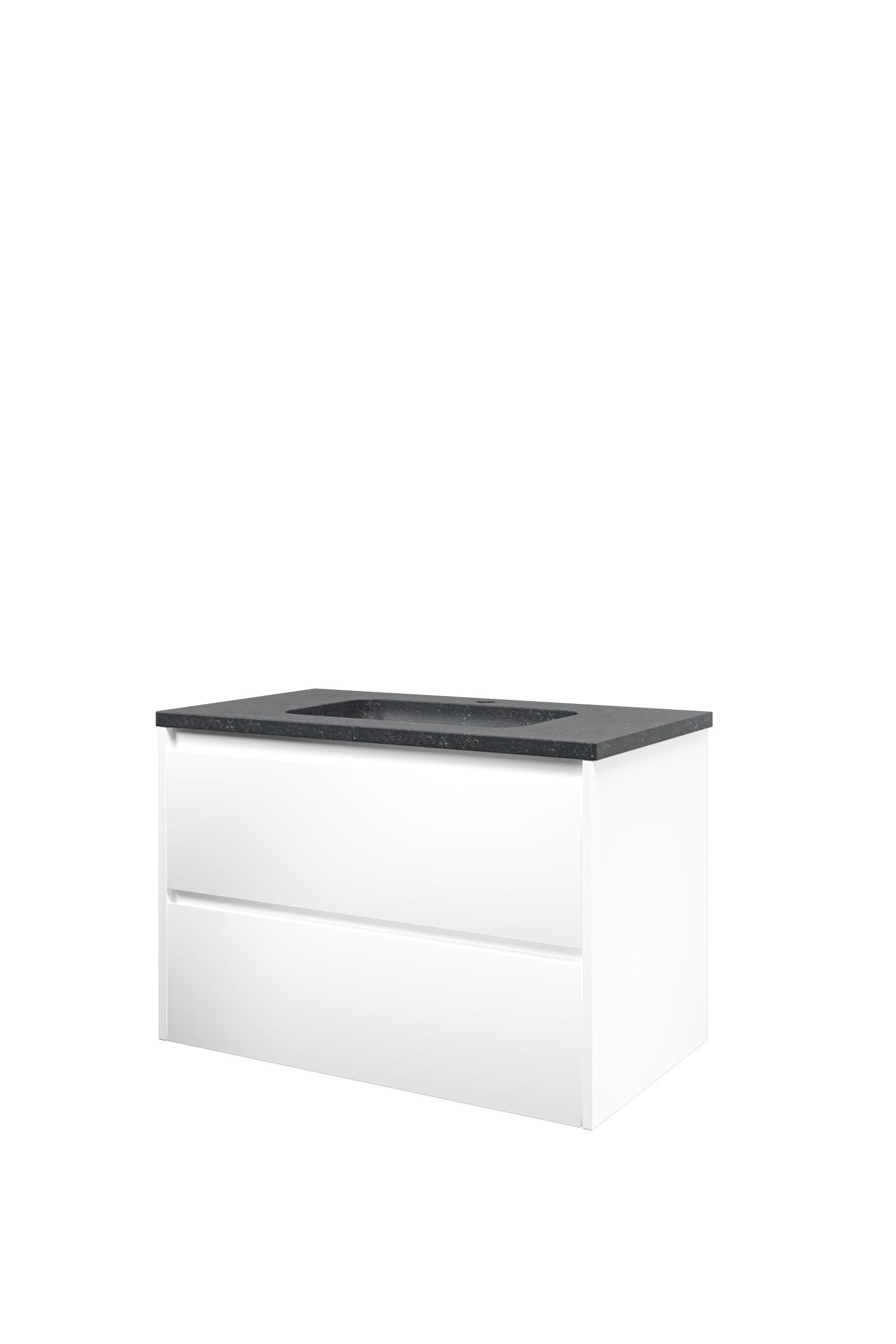 Proline set hardsteen Elegant wast. met 1 krgt. en onderk. sym. 1815735 Mat wit/Blue stone H545xB800xD460