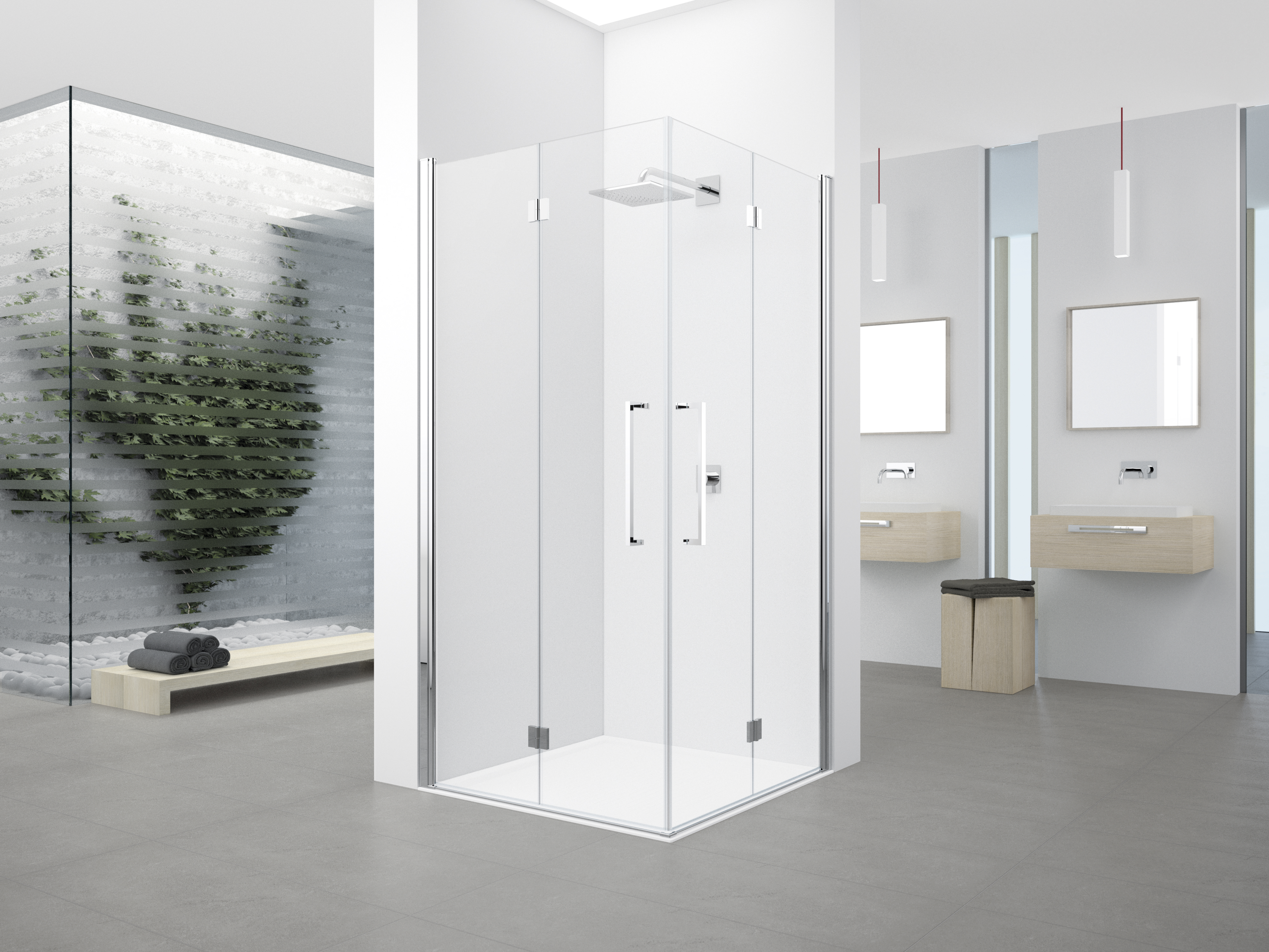 Novellini YOUNG 2 2GS 87 verst. 87-89 matchroom helder glas