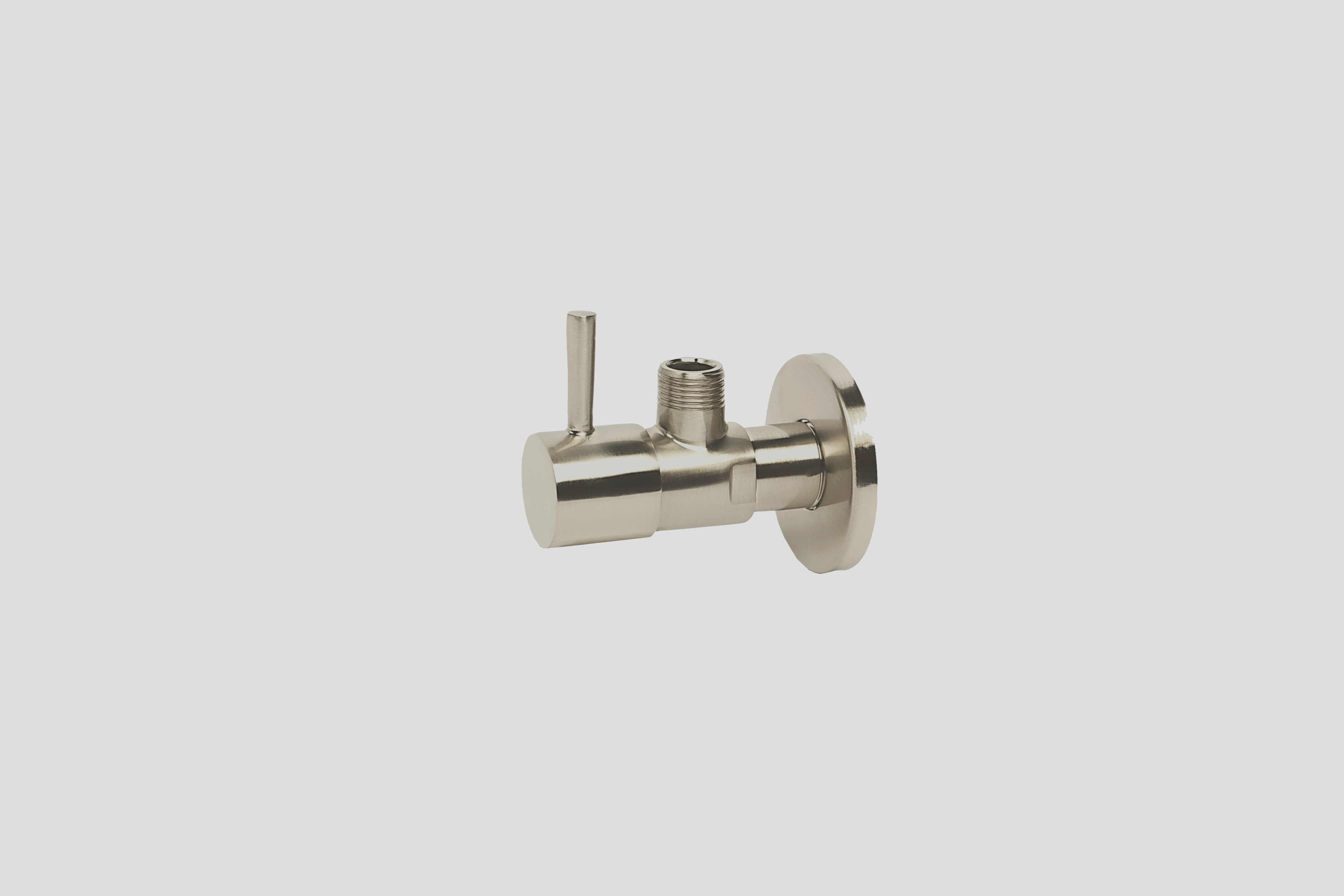 Lagoo Garda hoekstopkraan met filter G2150BN Brushed Nickel