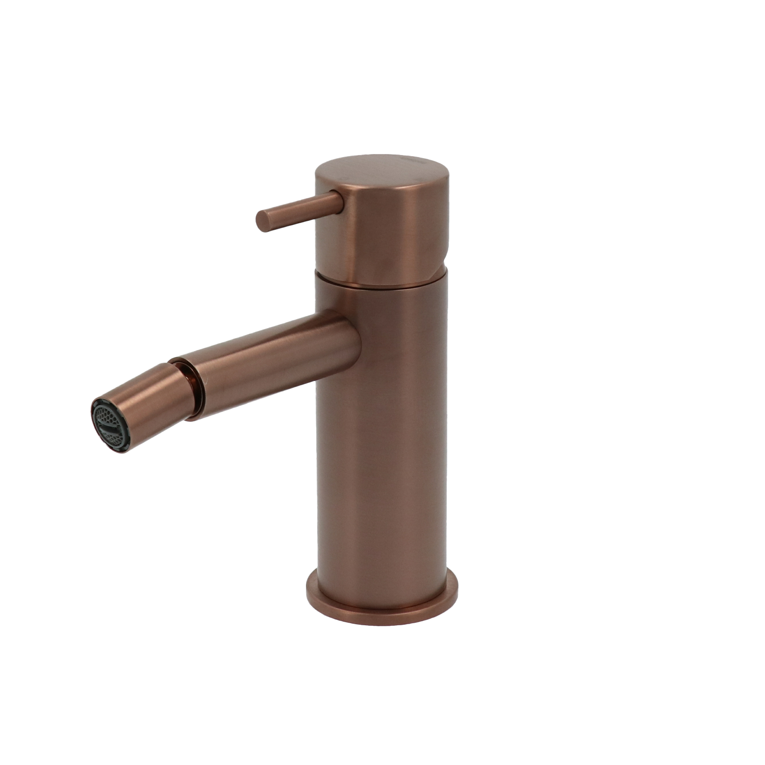 Hotbath Cobber bidetmengkraan zonder waste CB018BCP Geborsteld Koper PVD