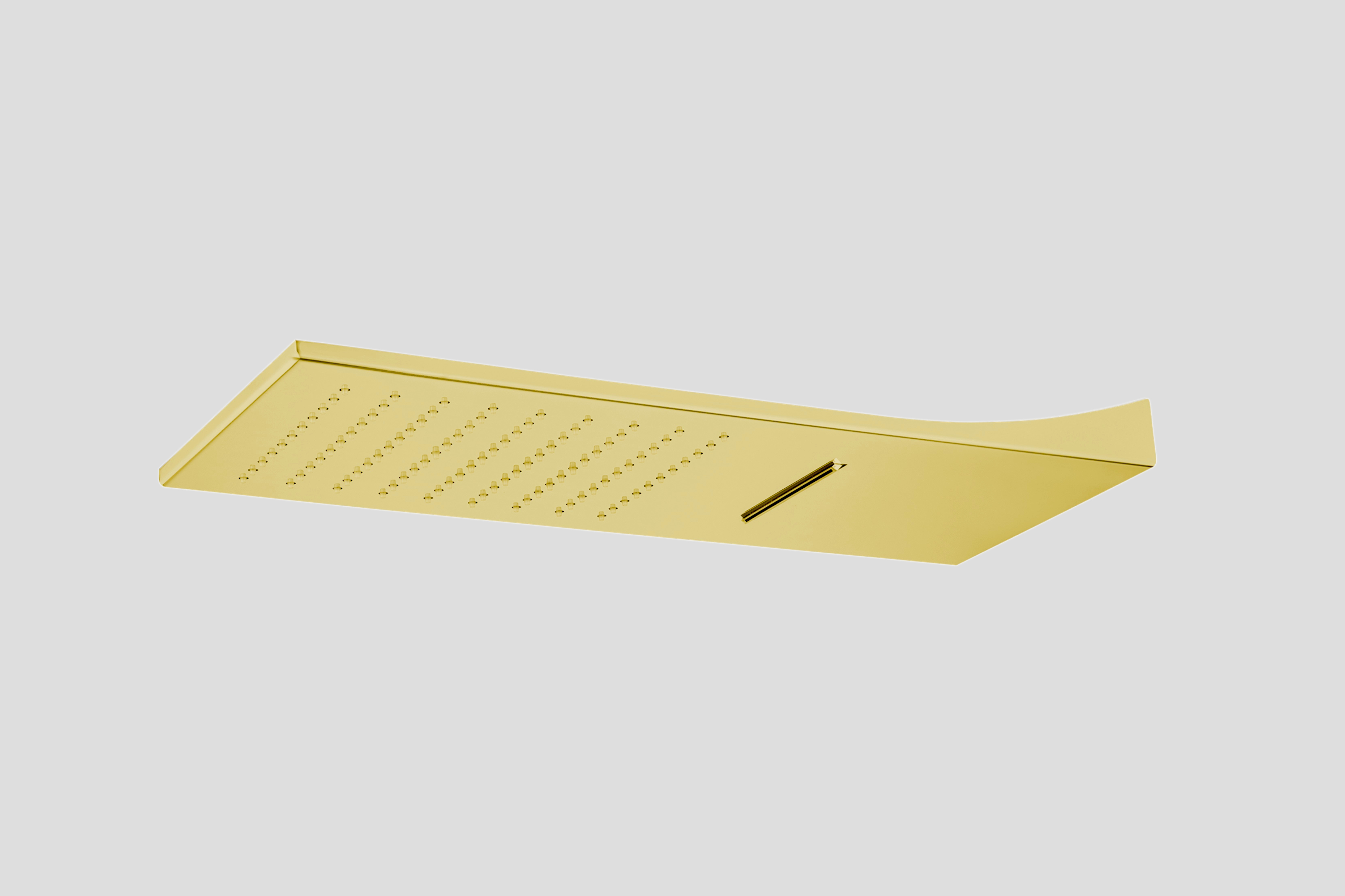 Lagoo Nesso Hoofddouche X10 N8295BB Brushed Brass PVD