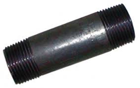 Zwarte Pijpnippel no.23 4 x 300