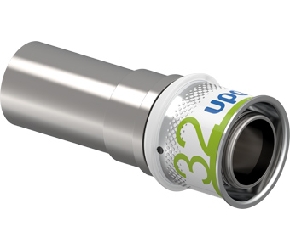 Uponor S Press Plus sok met koperovergang 32x28 CU 1070620