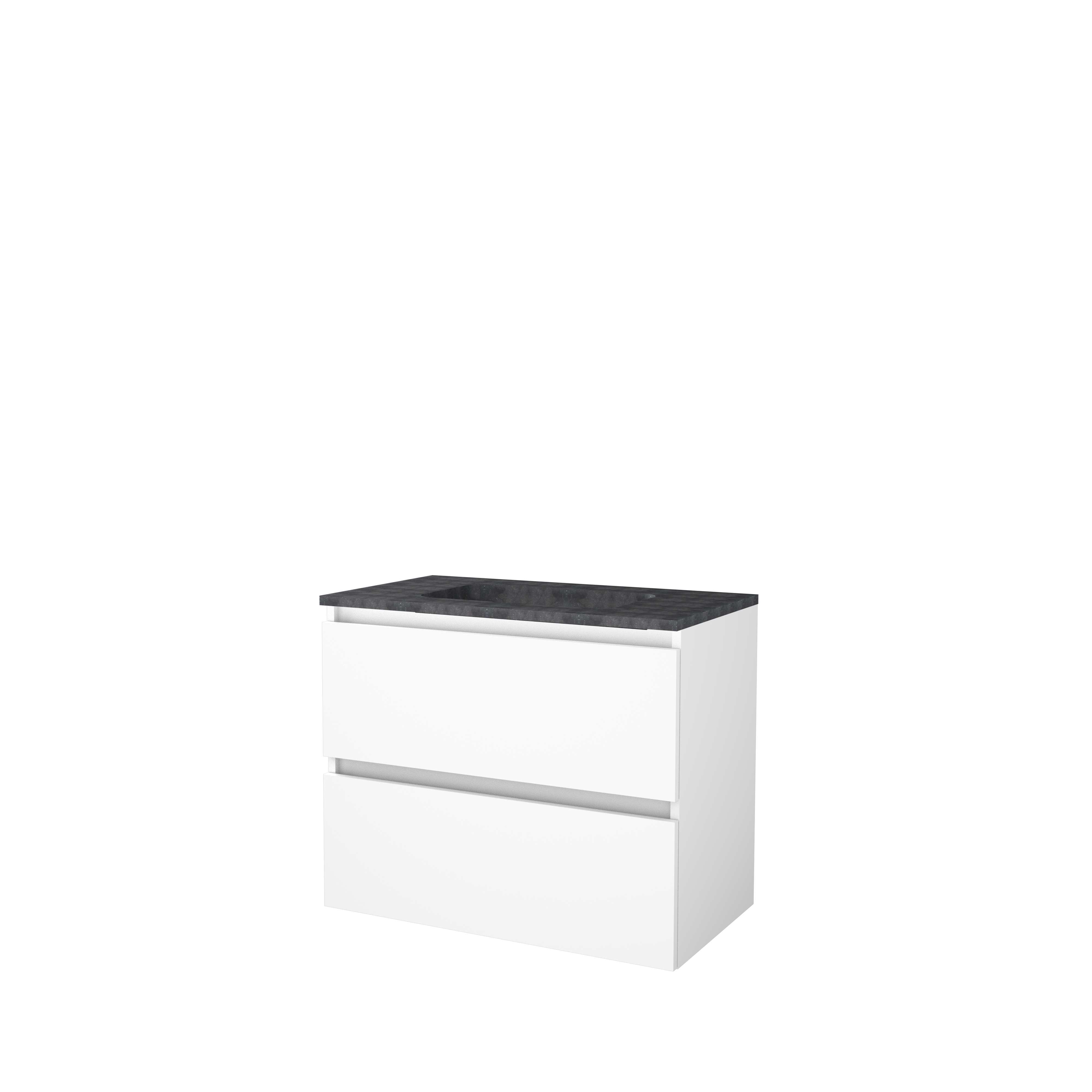 Basic Start 46 onderk. GL incl. 2 la + hardst. wast. z. krgt. B800xD460 Ice White / 1813006