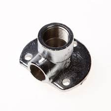 Chr.    Muurplaat laag 3/8x 12mm.