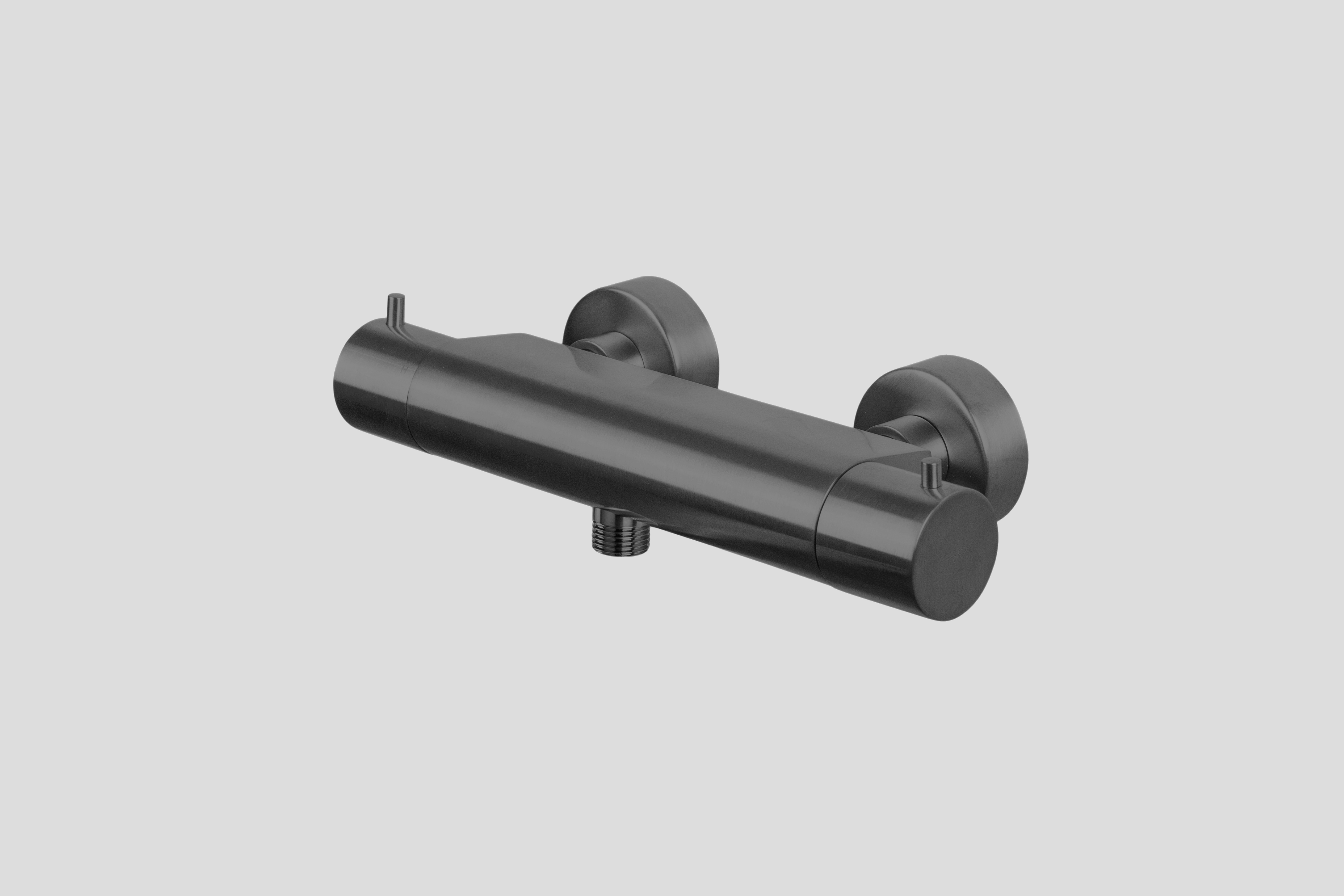 Lagoo Garda opbouw douche thermostaat G2101GM Brushed Gun Metal PVD