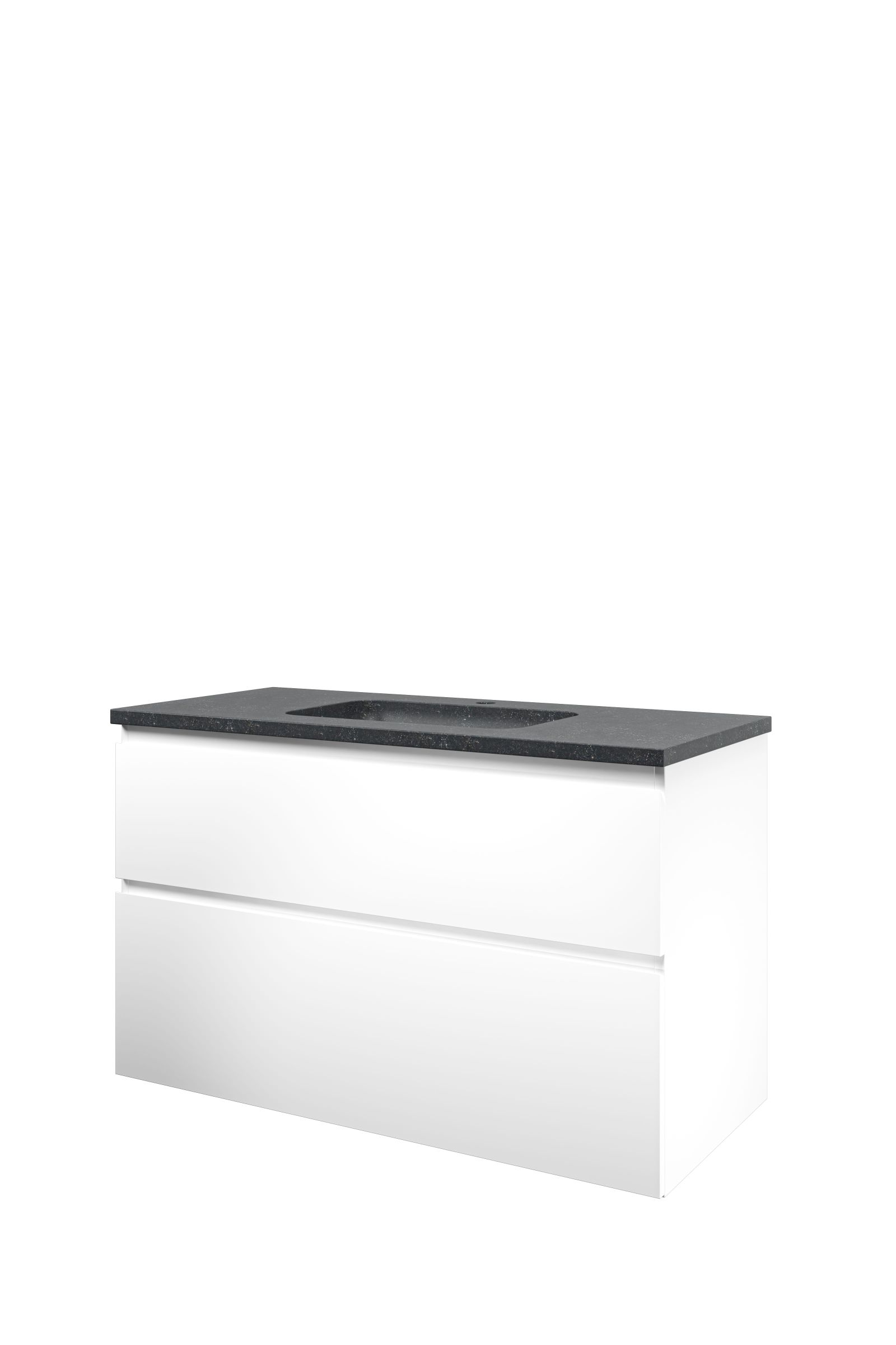 Proline set hardsteen Elegant wast. met 1 krgt. en onderk. a-sym. 1815855 Mat wit/Blue stone H625xB1000xD460