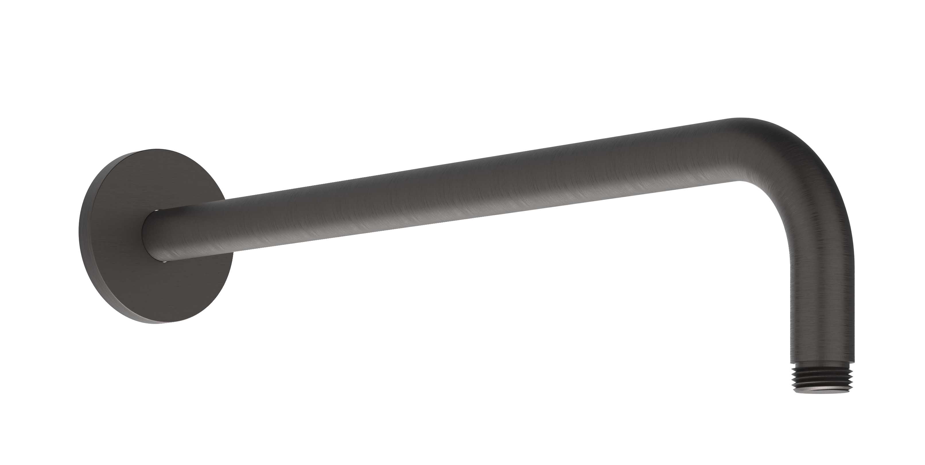 IVY Toebehoren Wandarm 40cm 1/2 6901564 RVS316 gebr. carbon black PVD