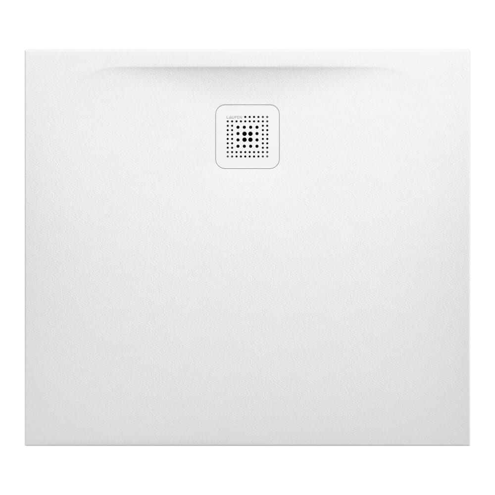 Laufen Pro marbond douchebak 90x80 rechthoekig afvoer aan lange zijde H2149500000001