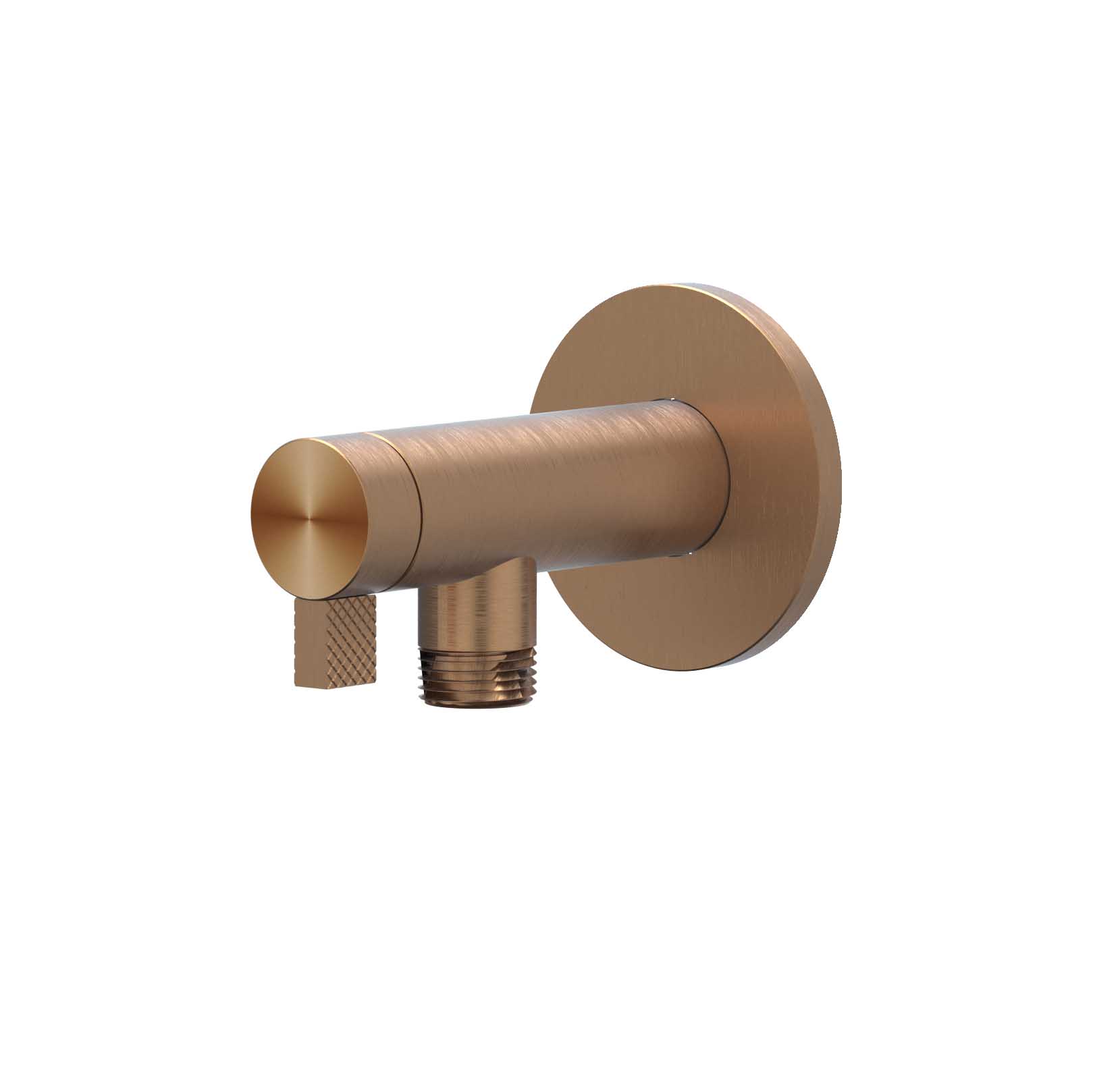 IVY Tribe Hoekstopkraan 1/2 3/8 6901923 RVS316 gebr. mat koper PVD