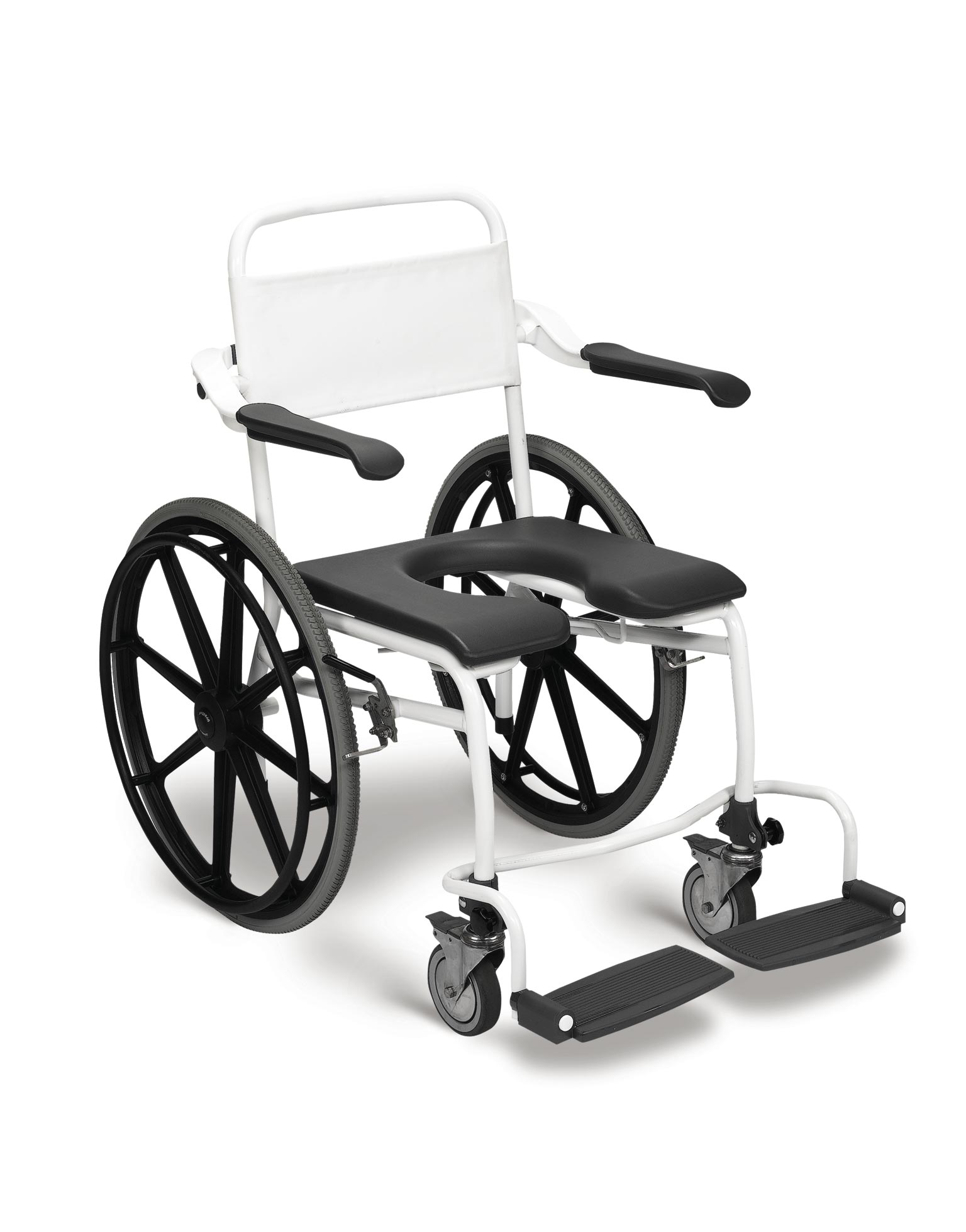 Linido douche-/t.st. zith.53cm z.zit.gesl. voorz. LI2138111402 RVS gec.wit R9010