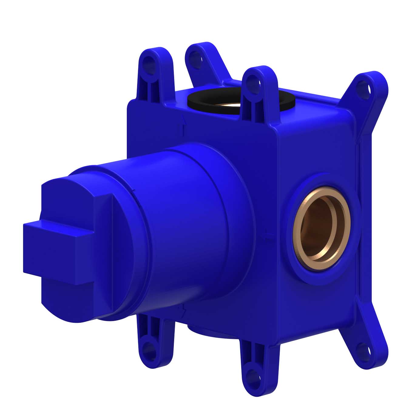 IVY Inbouwbox t.b.v. inbouw stopkraan flow-through symmetry 6202438 Donker blauw