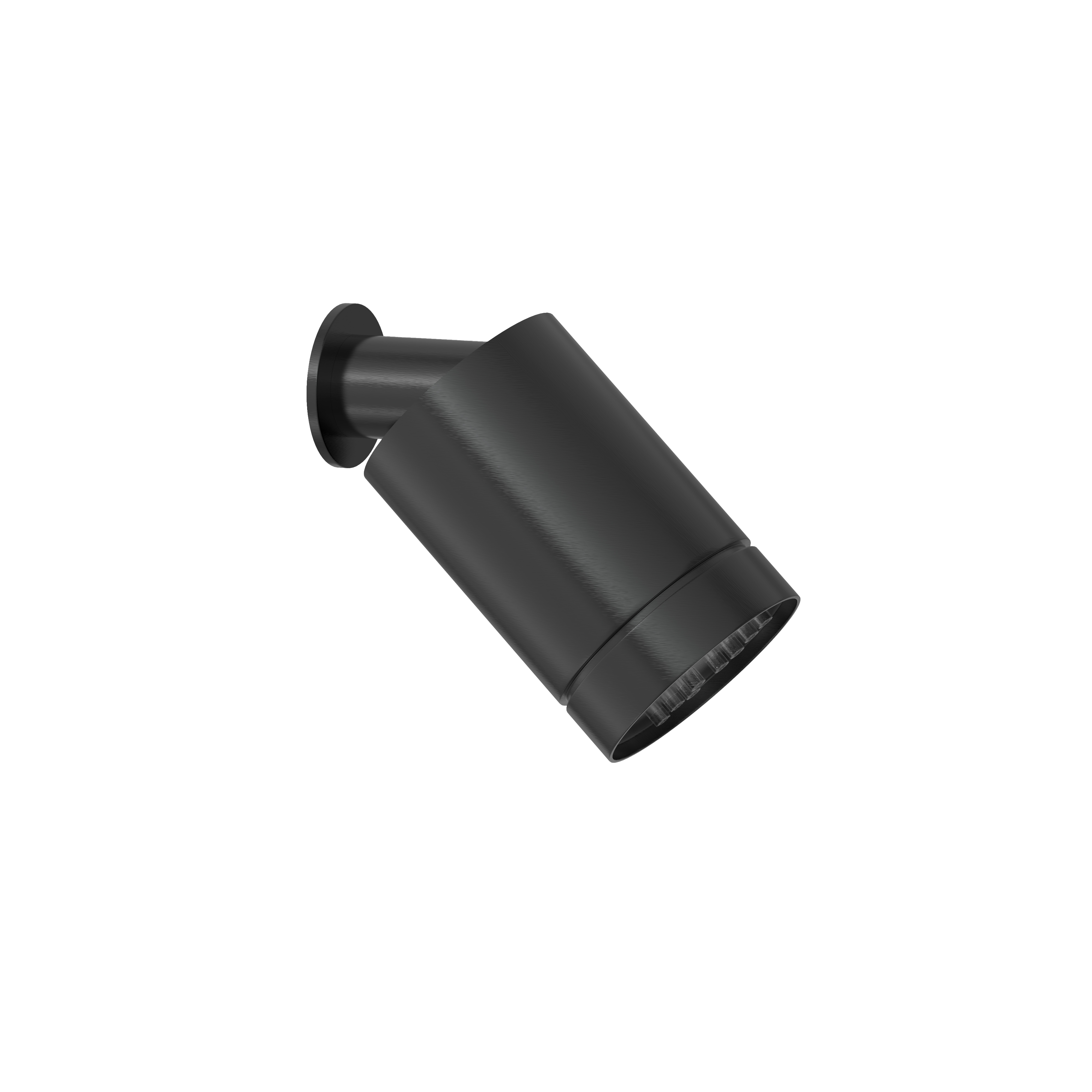 Hotbath Cobber Beam 3 standen hoofddouche met muurbevestiging CB470MBP Geborsteld zwart PVD