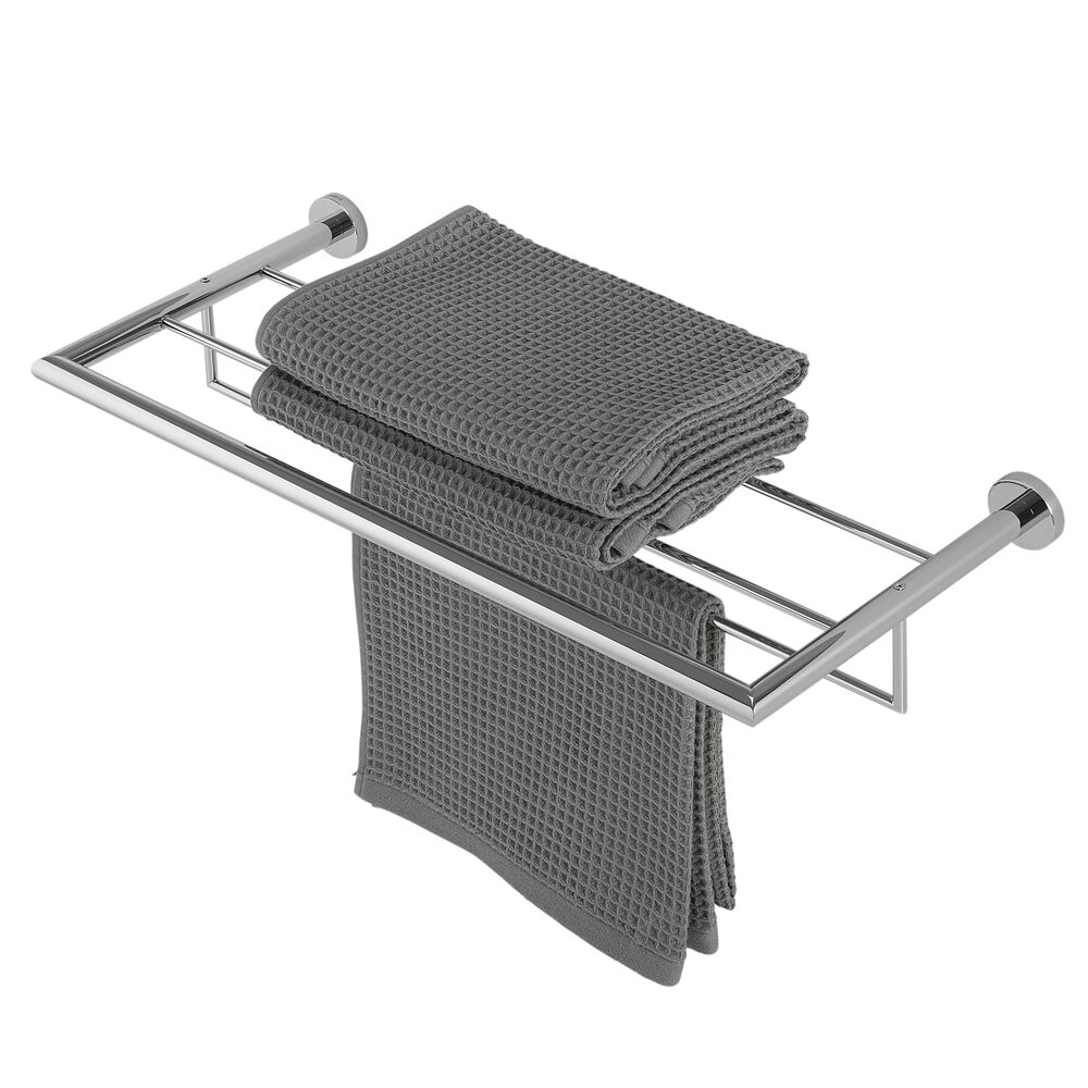 Geesa Nemox badhanddoekplateau met rek 916552-02 chroom