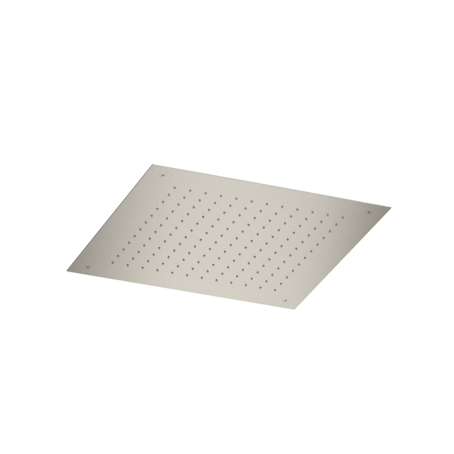 Hotbath Mate hoofddouche vierkant 50cm M111GN Geborsteld Nikkel