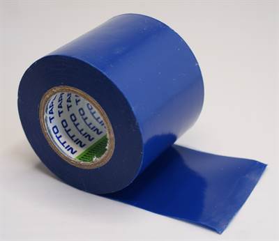 NITTO 21 PVC tape blauw 5cm x 0.19mm x 10 mtr 276.9001