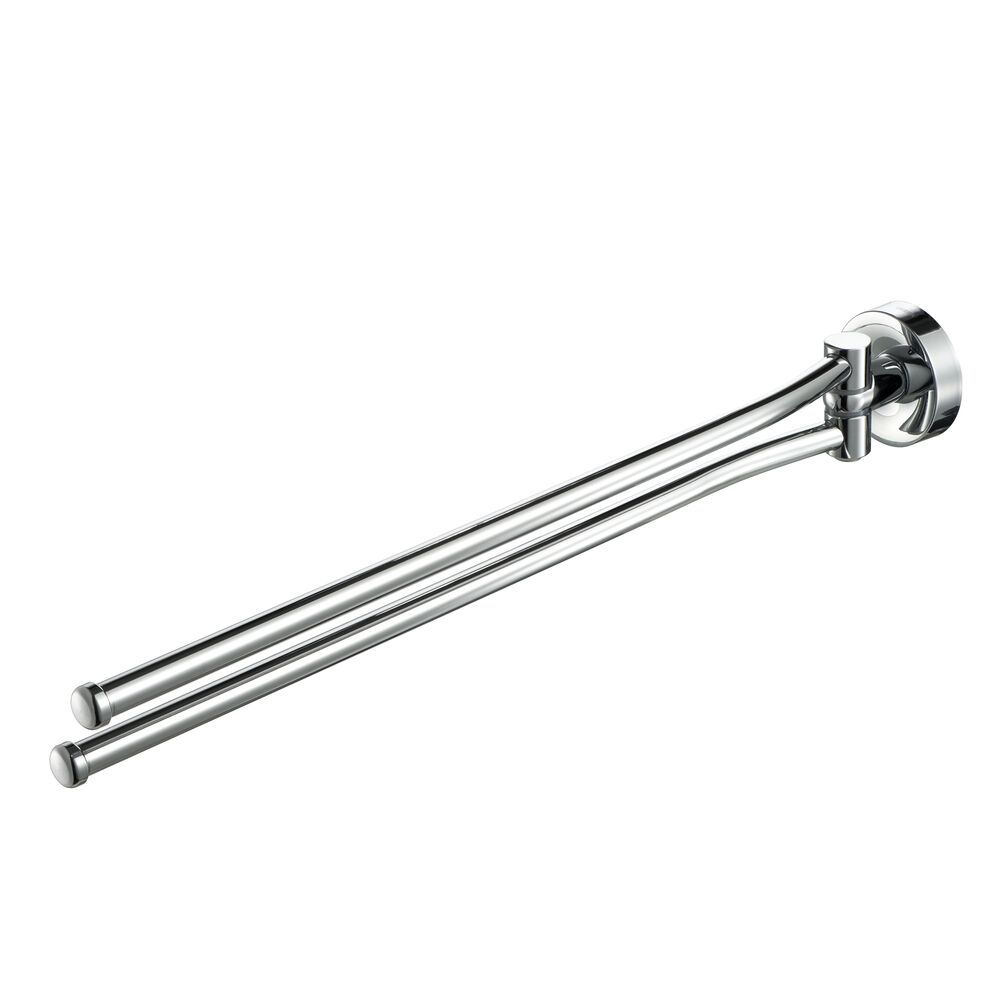 Geesa Luna 2-lids handdoekrek 915505 chroom