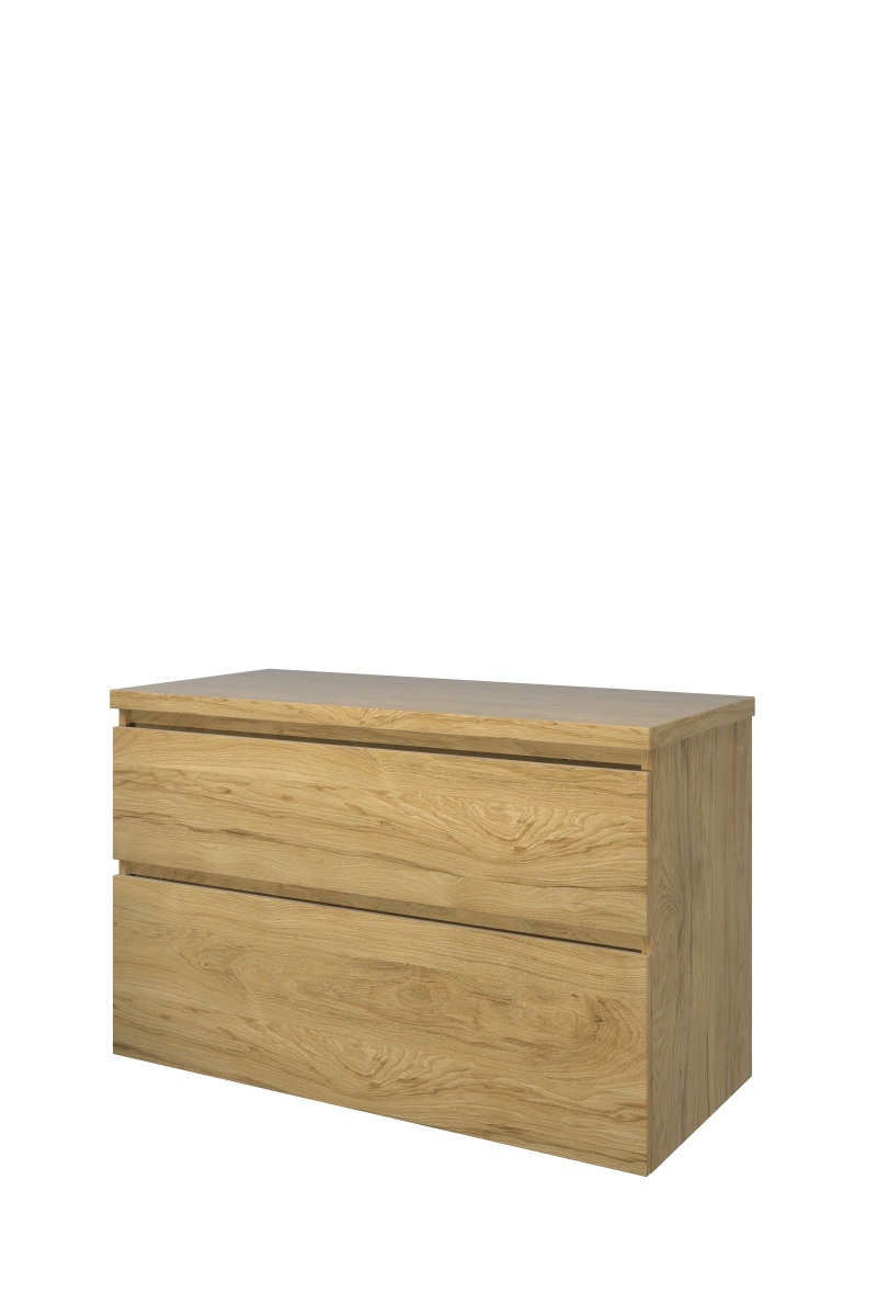 Proline set Top afdekplaat en onderk. a-sym. 1817302 Ideal oak H632xB1000xD460
