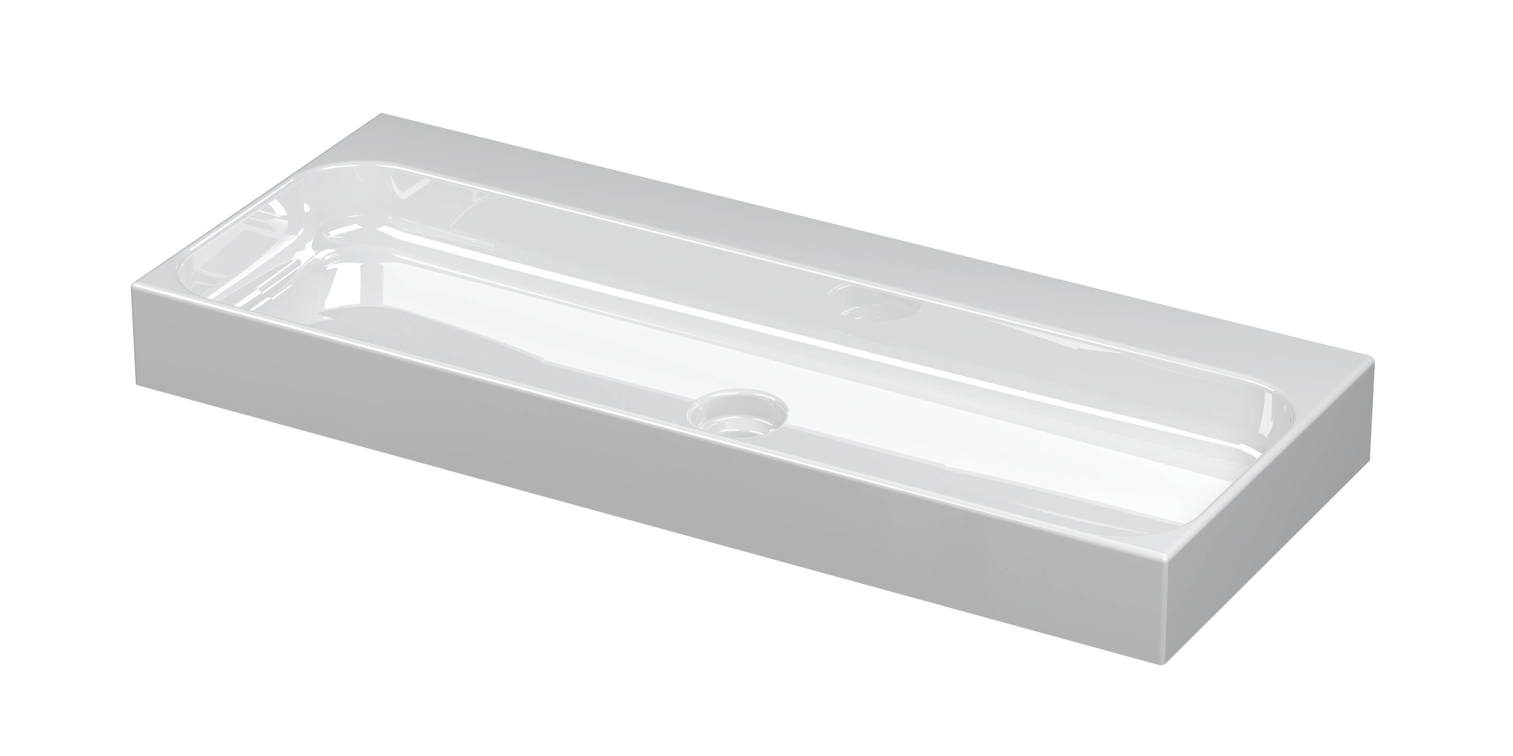 INK Unit wast. porselein z. krgt. incl. click plug 0204041 Glans wit