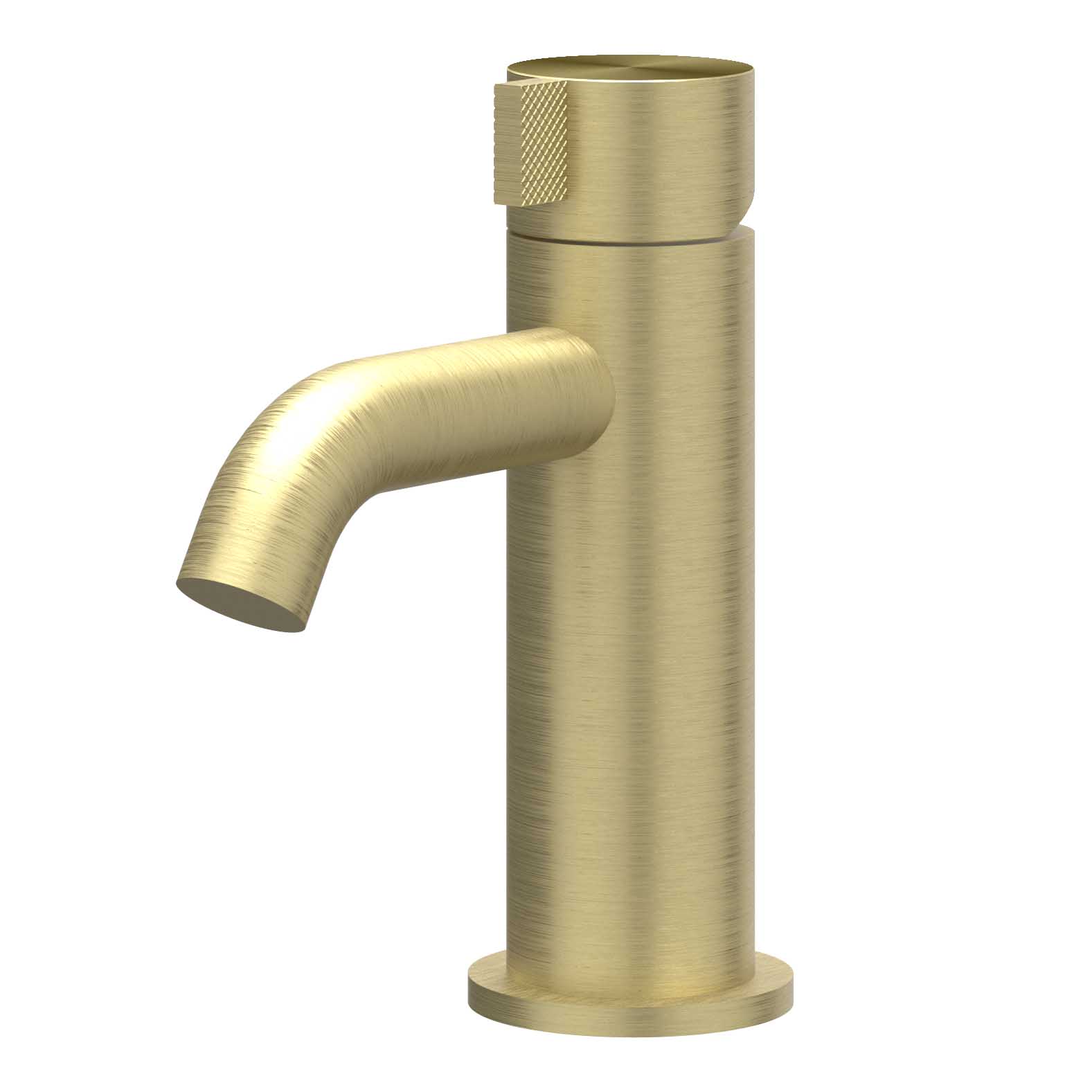 IVY Tribe Eenhendel wastafelmengkraan opbouw model S coldstart 6100372 RVS316 gebr. mat goud PVD