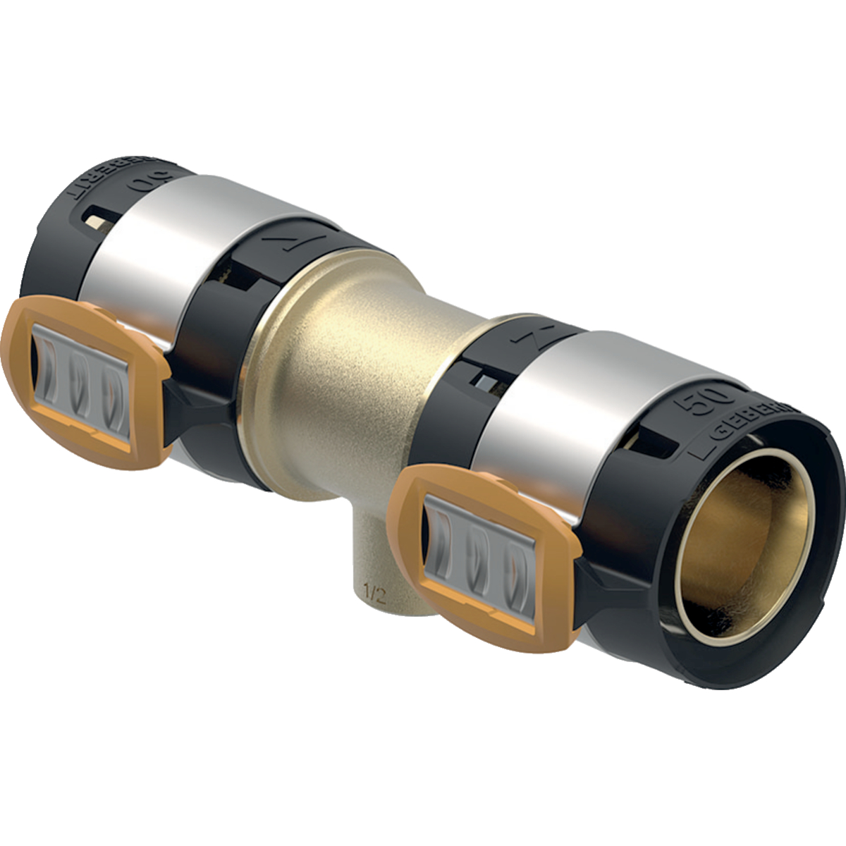 Geberit FlowFit T-stuk binnendraad brons 63-1-63 620.166.00.1