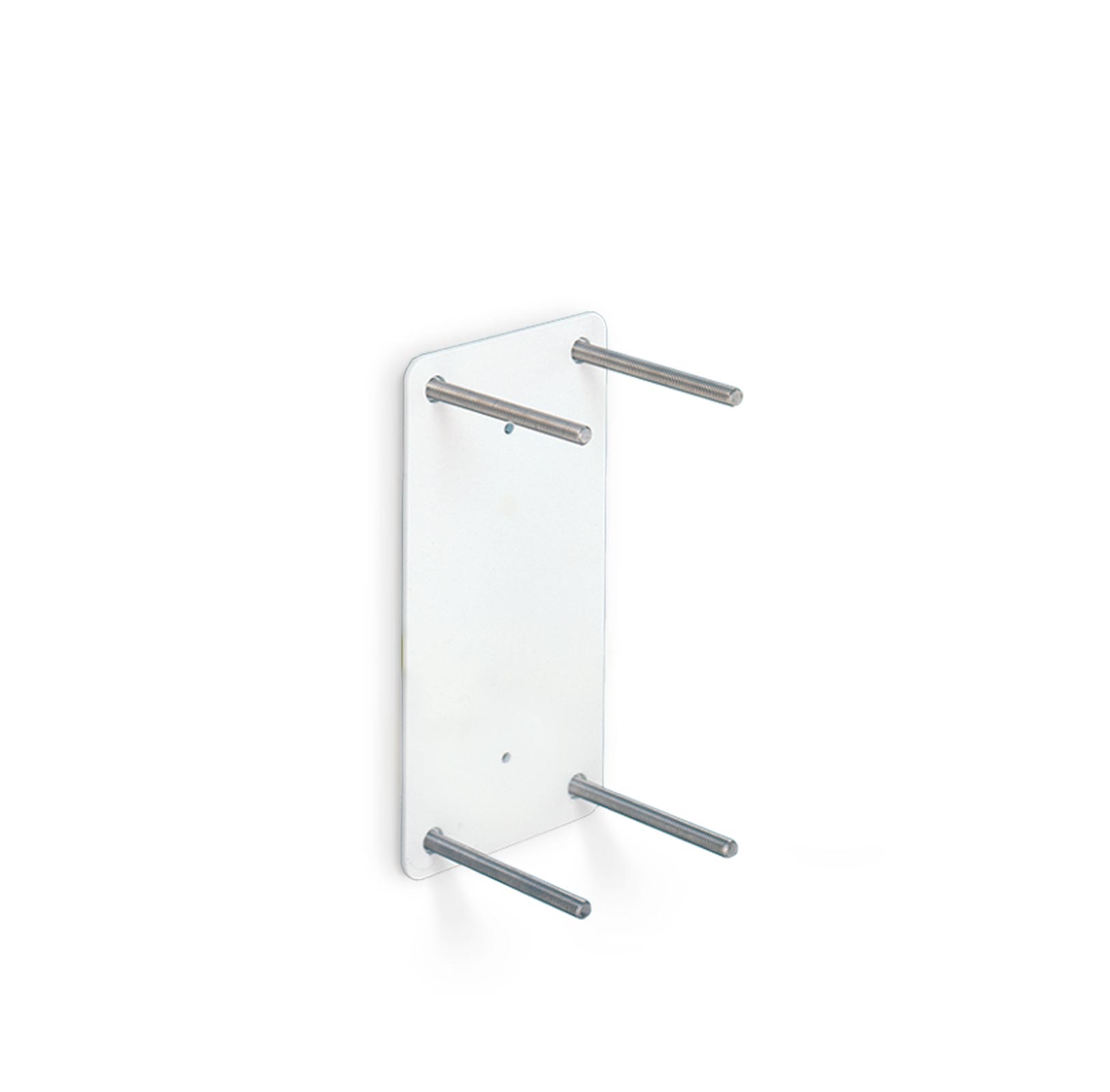 Linido contraplaat opklapbeugel LI0126501402 RVS/wit