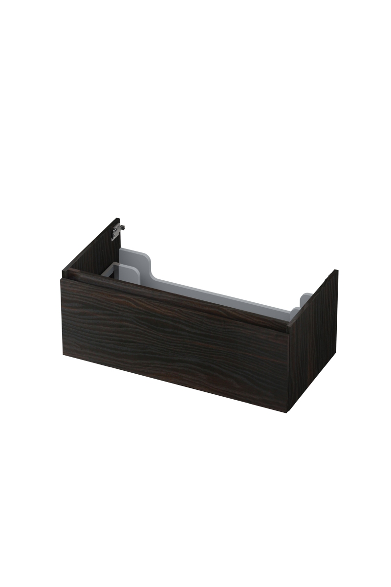 INK onderkast 1 lade gr.loos m. houten keerlijst 1257535 Intens eiken H350xB900xD450