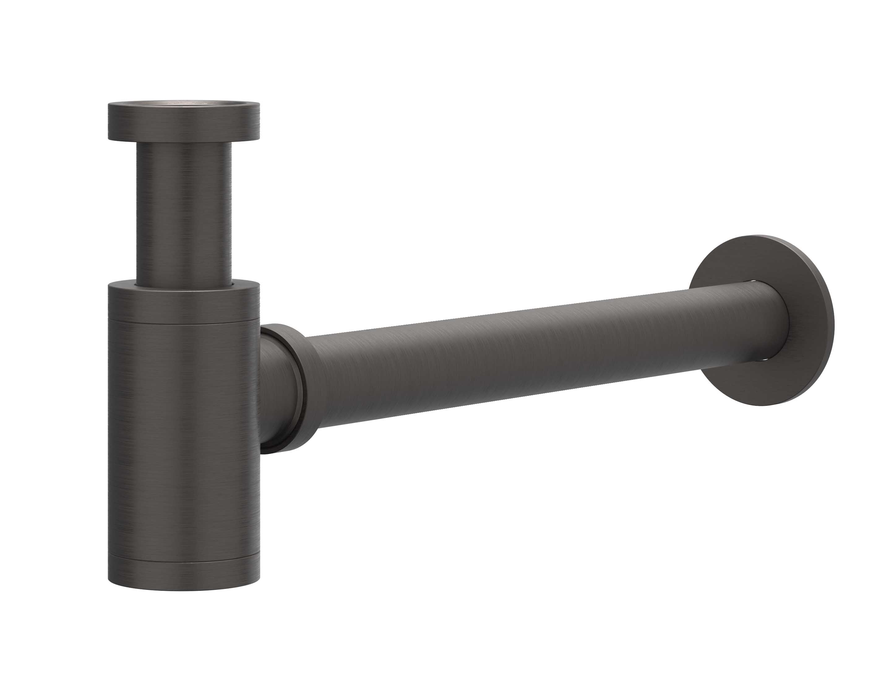 IVY Toebehoren Design sifon 6901814 RVS316 gebr. carbon black PVD